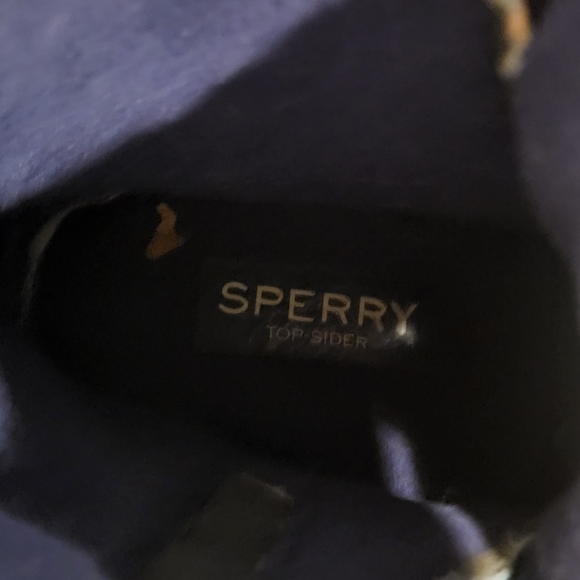 Sperry Saltwater Duck Womens Boots Colorful Floral & Blue Design Zipper Size 7 - Picture 10 of 10